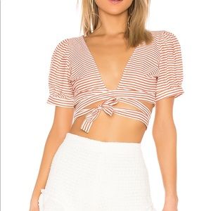 FOR LOVE AND LEMONS CROP TOP NEVER WORN